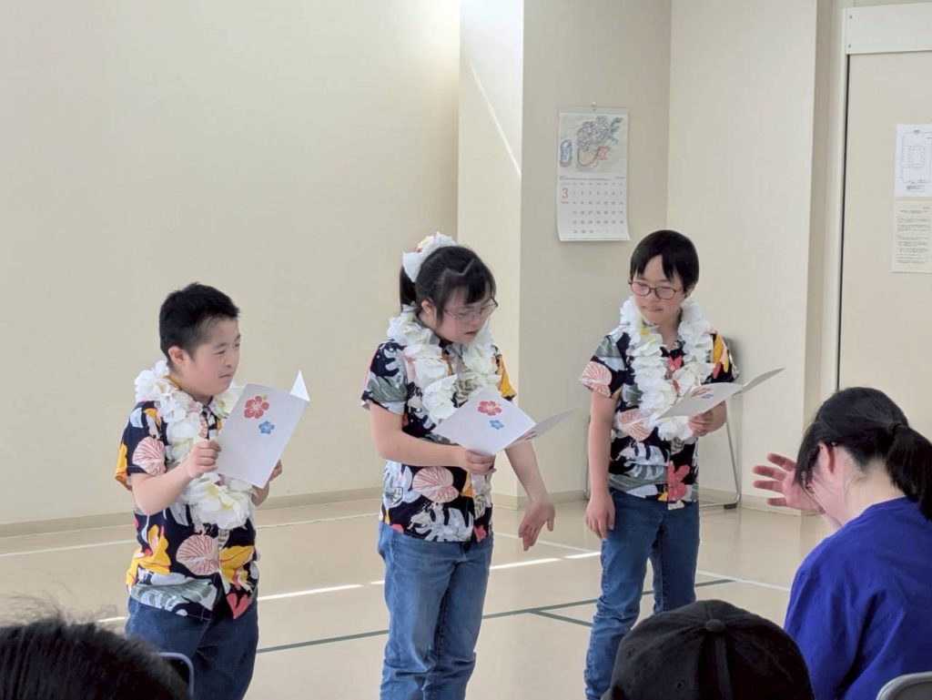 交流会フラダンス